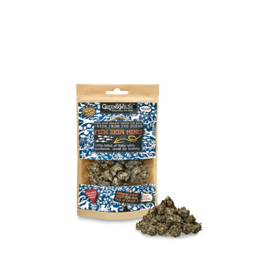Green & Wilds Dog Treats Fish Skin Minis 50g Price Comparisons | Compare The Build