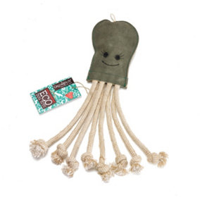 Green & Wilds Eco Dog Toy Olive the Octopus