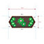 Greena Extended Hexagonal Raised Bed 90 x 30cm, H15cm