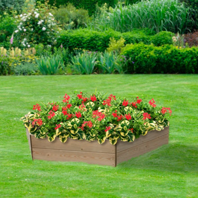 Greena Hexagonal Raised Bed 30 cm High, 90cm each side