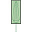 Greena Parasol Cover H190 x W43cm - Green