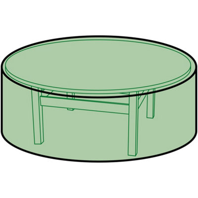 Greena Patio Table Set Cover - Round Small - Dia. 140 x H94cm - Green