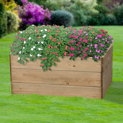 Greena Rectangular Raised Bed 45 cm High, 60 x 90cm