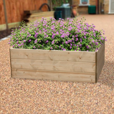 Greena Rectangular Raised Bed 45 cm High, 90 x 120cm