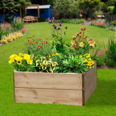 Greena Square Raised Bed 30 cm High, 60 x 60cm