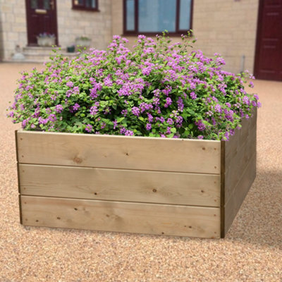 Greena Square Raised Bed 45 cm High, 90 x 90cm