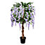 GreenBrokers Artificial Lilac Wisteria Tree 130cm/3ft