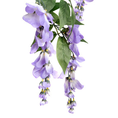 GreenBrokers Artificial Lilac Wisteria Tree 130cm/3ft