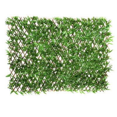GreenBrokers 2 X Artificial Cestas Colgantes Con Blanco Flores Y Decorativo Pasto (Conjunto De 2