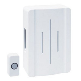 Greenbrook DHT01AN-C Embassy Mains Powered Door Chime with Bell Push Kit
