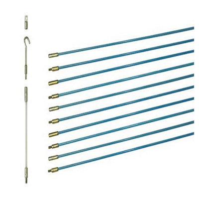 Greenbrook DR10 Electricians Draw Rod Kit - 10 Metre