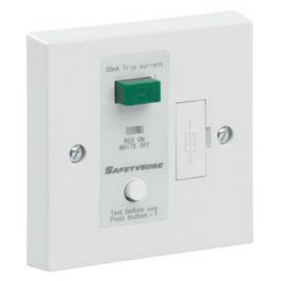 Greenbrook M92W SafetySure RCD Fused Spur Connection Unit Passive ...