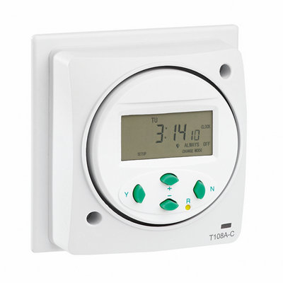 Greenbrook T108A-C Kingshield Electronic Socket Box Mounted Time Switch ...