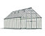 Greenhouse Balance 8 x 20 Extended - Polycarbonate - L607 x W244 x H229 cm - Silver