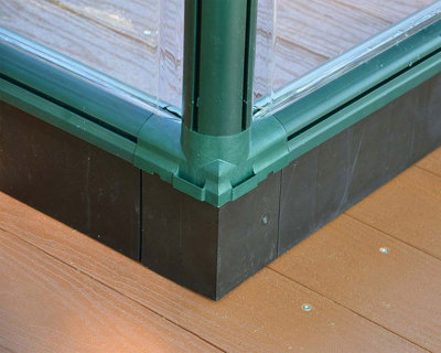 Greenhouse Base Kit 8 x 12 Feet Rion - L258 x W382 x H12.5 cm - 3