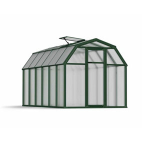 Greenhouse Ecogrow 6 x 12 - Polycarbonate - L383 x W204 x H198 cm