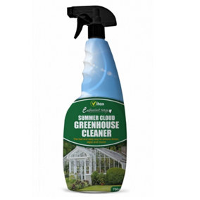 Greenhouse Glass Cleaner Algae Mould Remover Spray Vitax Summer Cloud 750ml