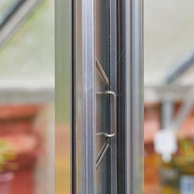 Greenhouse Glazing 'W' Clips - 25 Pack