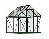 Greenhouse Hybrid 6 x 8 - Polycarbonate - L247 x W185 x H208 cm - Green