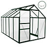 Greenhouse Polycarbonate 6ft x 10ft Green
