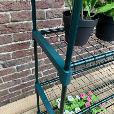 Greenhouse Staging Shelving Racking 4 Tier Pack of 3
