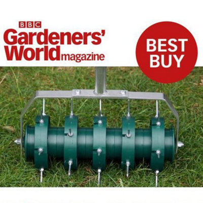 Greenkey Lawn Aerator 30cm "BBC Gardeners World Magazine Best Buy"