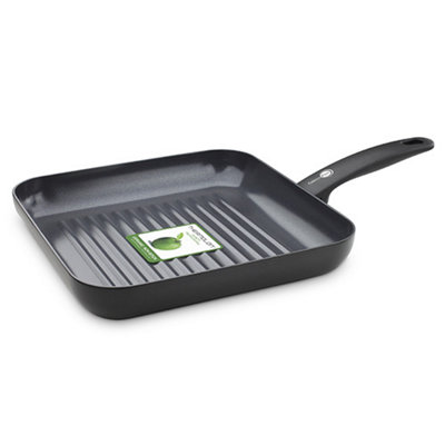 GreenPan Cambridge Ceramic Non-Stick Square Grill Pan