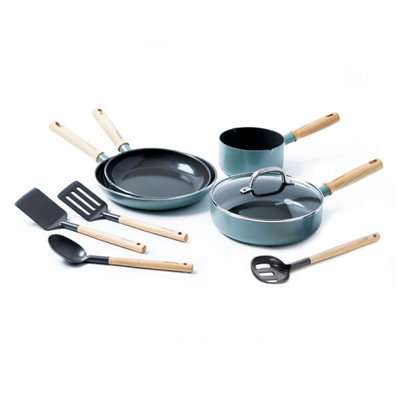 GreenPan Mayflower Non-Stick 9 Piece Cookware Set