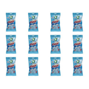 Greenshield Antibac Floor Surface Wipes Packs Of 24 Extra Large Wipes (Pack of 12)