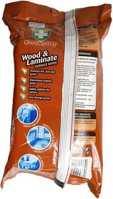 Greenshield Wood & Laminate Floor Wipes (70) (Pack of 3)