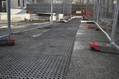 Greenskeeper 100 x 150cm x 16mm - Rubber Ground Protection Mat - 6