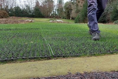 Greenskeeper 100 x 150cm x 16mm - Rubber Ground Protection Mat - 8