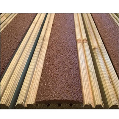 GreenTec Anti Slip GRP Decking Strip 1200mm x 50mm Heavy Duty Pack of 3 ...