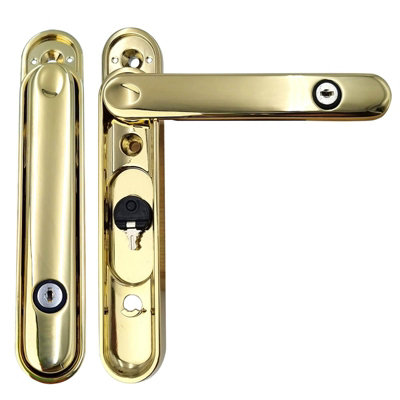 greenteQ CentreFold Bifold Door Handle (10 Pack) - Gold (Polished)
