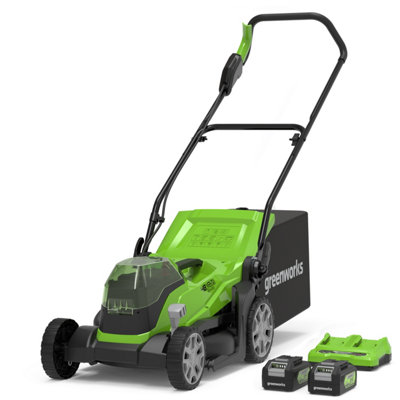 Greenworks 48V (2 x 24V) 36cm Lawn Mower