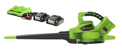 Greenworks 48V (2 x 24V) Blower & Vacuum with Battery & Charger