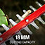 Greenworks Toos 24V 57cm (22.5") Hedgetrimmer G24HT57K2 with 1 x 2Ah Battery & Charger
