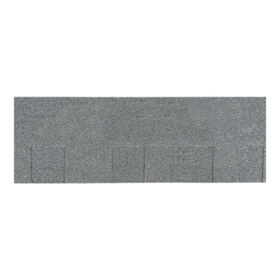 Grey 14Pcs Laminated Asphalt Shingle Roofing