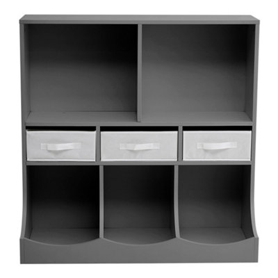 Black and white toy storage hotsell