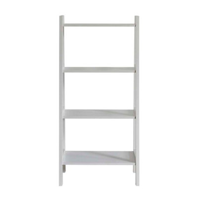 Grey 4-Tier Tapered Shelving Unit - 3