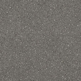 Grey Anti-Slip Speckled Effect Vinyl Sheet For DiningRoom LivngRoom Hallways And Kitchen Use-5m X 3m (15m²)