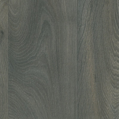 Grey Anti-Slip Wood Effect Vinyl Flooring For LivingRoom DiningRoom Conservatory And Kitchen Use-7m X 2m (14m²)