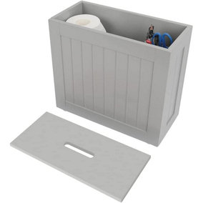 Grey Bathroom Wooden Shaker Bathroom Box