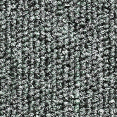 Grey Carpet Tiles  For Contract, Office, Shop, Home, 3mm Thick Tufted Loop Pile, 5m² 20 Tiles Per Box