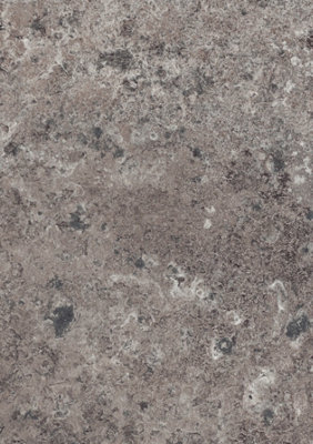 Grey Chalkstone  Laminate Kitchen Upstand  4.1m x 100mm x 20mm  -  FP8371