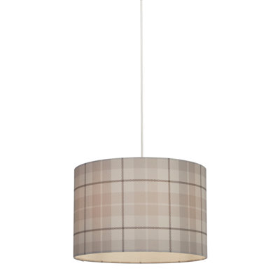 GREY CHECK NON ELEC EASY FIT SHADE