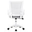 Grey Desk Mesh Swivel Chair Computer Ergonomic Office Chair