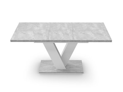 Grey Dining Table Elegant Kitchen Table Small Extending Modern 6 8 Seater  Masy