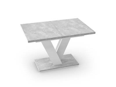Grey Dining Table Elegant Kitchen Table Small Extending Modern 6 8 Seater  Masy