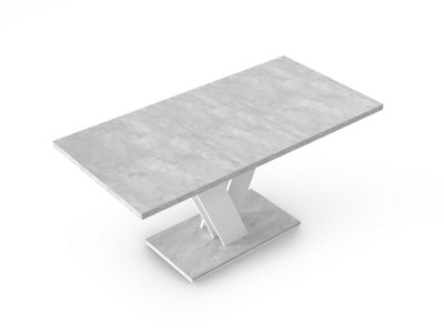 Grey Dining Table Elegant Kitchen Table Small Extending Modern 6 8 Seater  Masy